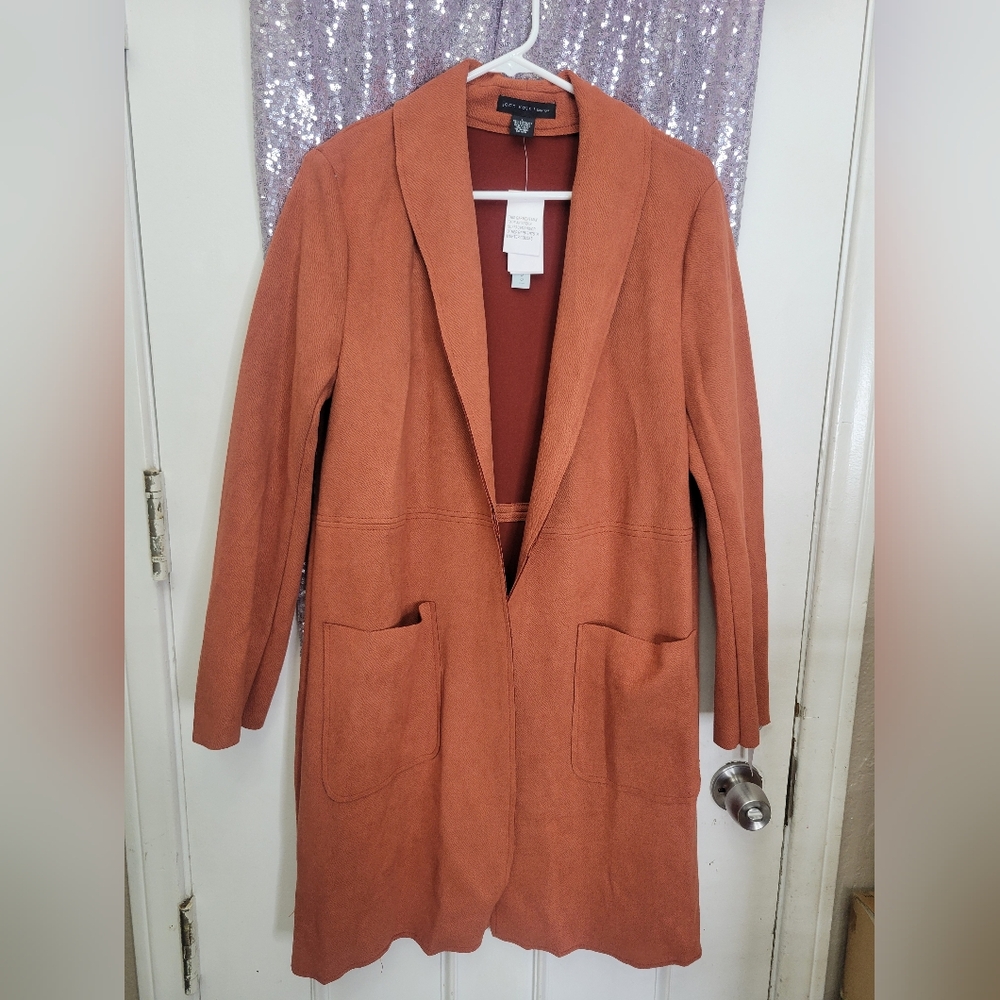 Paprika Brown Blazer Tailored Suit Jacket